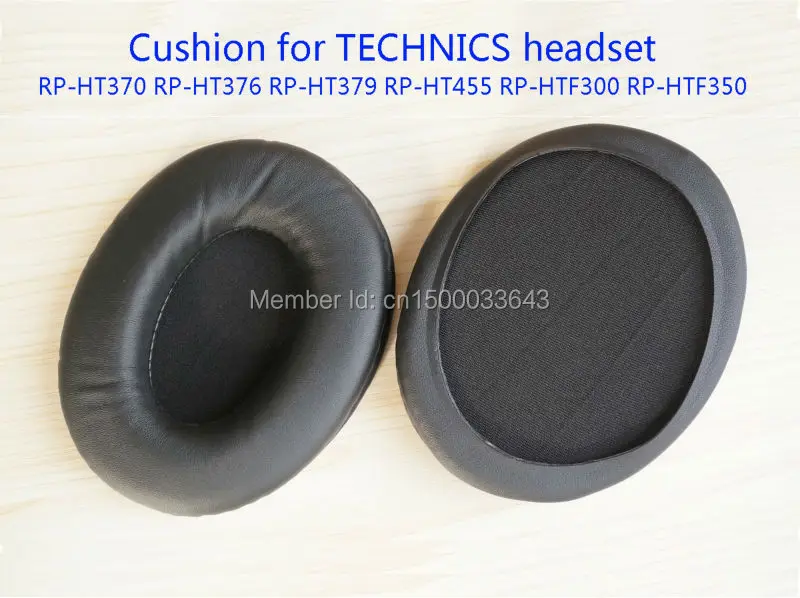 

Replace cushion for Panasonic Technics RP-HT376 RP-HT370 RP-HT379 RP-HT455 RP-HTF300 RP-HTF350 headsets ear pads.(earmuffes)