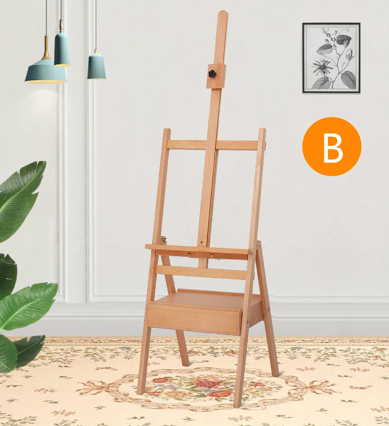 Бук дерево мольберт кабаллет мольберт для краски ing Chevalet En Bois художника масло Раскрашенная подставка Atril Madera мольберт художественные принадлежности для художника