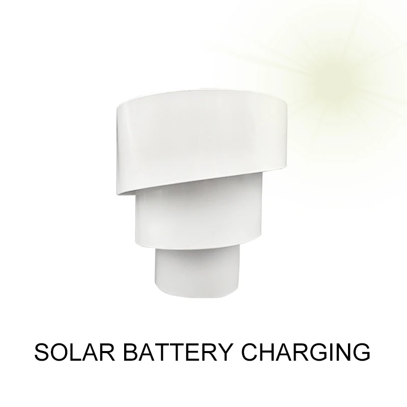 Новый настенный светильник на солнечной батарее в европейском современном стиле