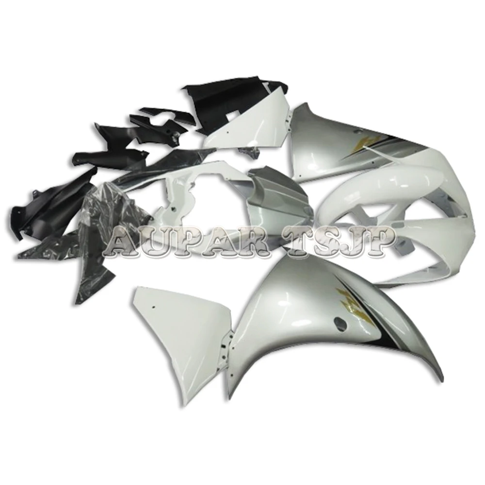 

Injection Molding Sportbike Cowlings For Yamaha YZF1000 R1 2009 2010 2011 2009 - 2011 Complete Silver White Fairings Body Kit