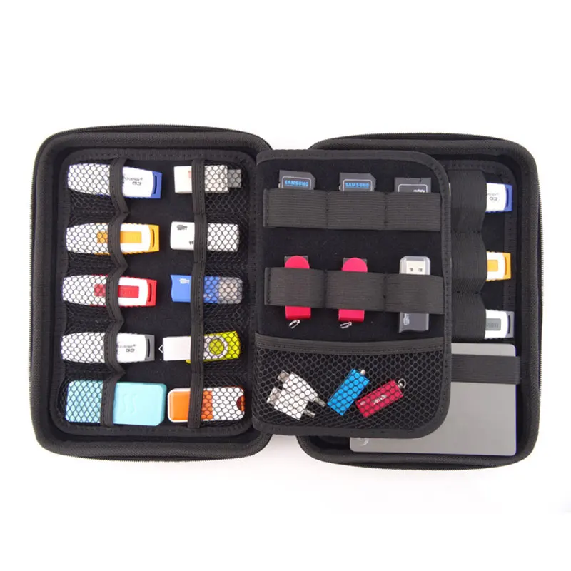 Большой Ёмкость электронные устройства Аксессуары дорожная сумка для хранения