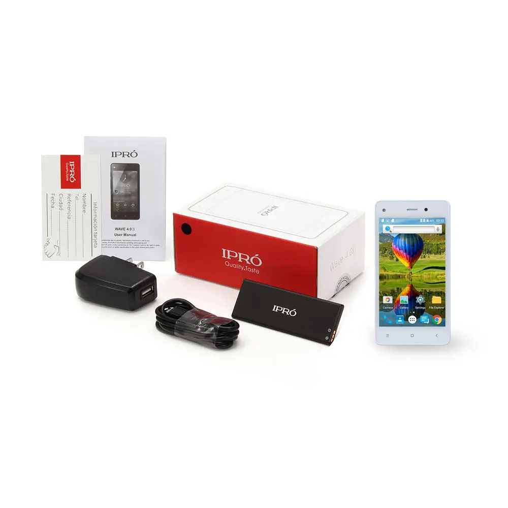 Ipro волна 4.0 II 4 дюймов Dual SIM Unlcoked смартфон для международных поездок ГБ ROM сенсорный