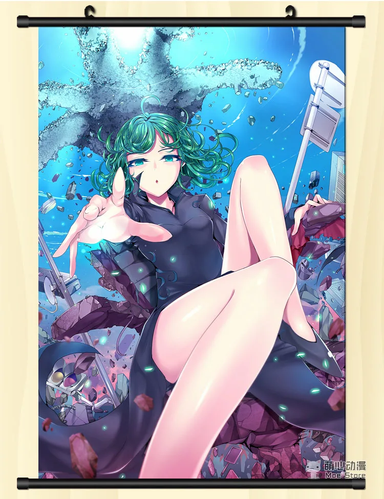 Обновление октября японского аниме ONE PUNCH MAN Saitama & Genos tatsumaki домашний декор