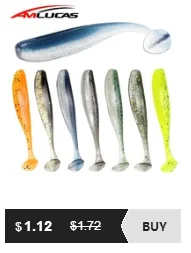 Amlucas рыболовные приманки Swing Impact Swimbait 8 шт. 75 мм 2,7 г мягкие приманки искусственные приманки для рыбалки на карпа приманка для окуня рыболовные снасти WW87