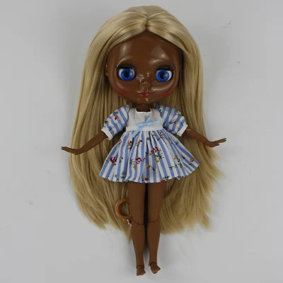 Супер черная кожа обнаженные куклы Блит 2018|nude blythe doll|blythe dollnude |