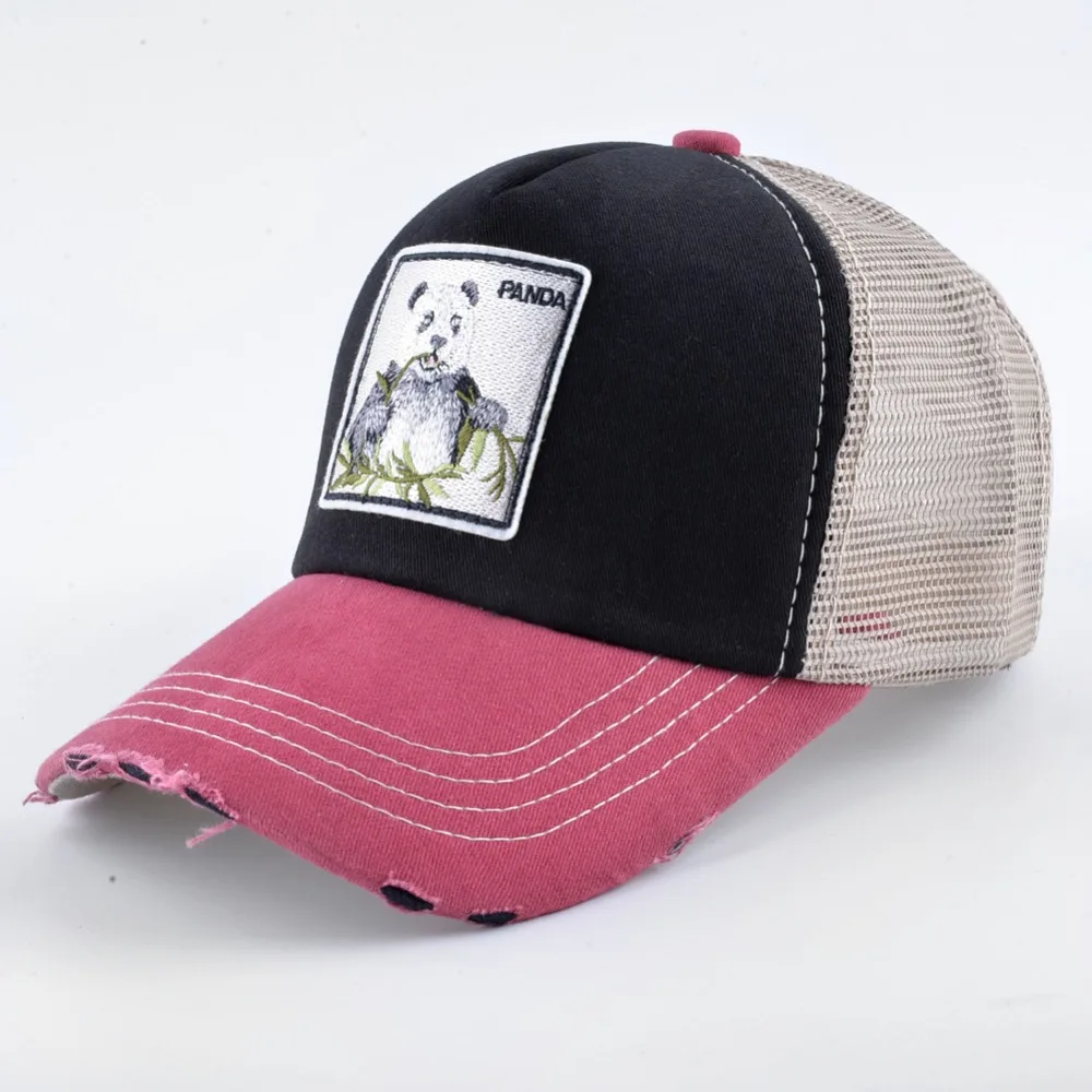 Летняя бейсбольная Кепка с вышивкой сетчатая головные уборы для мужчин и женщин