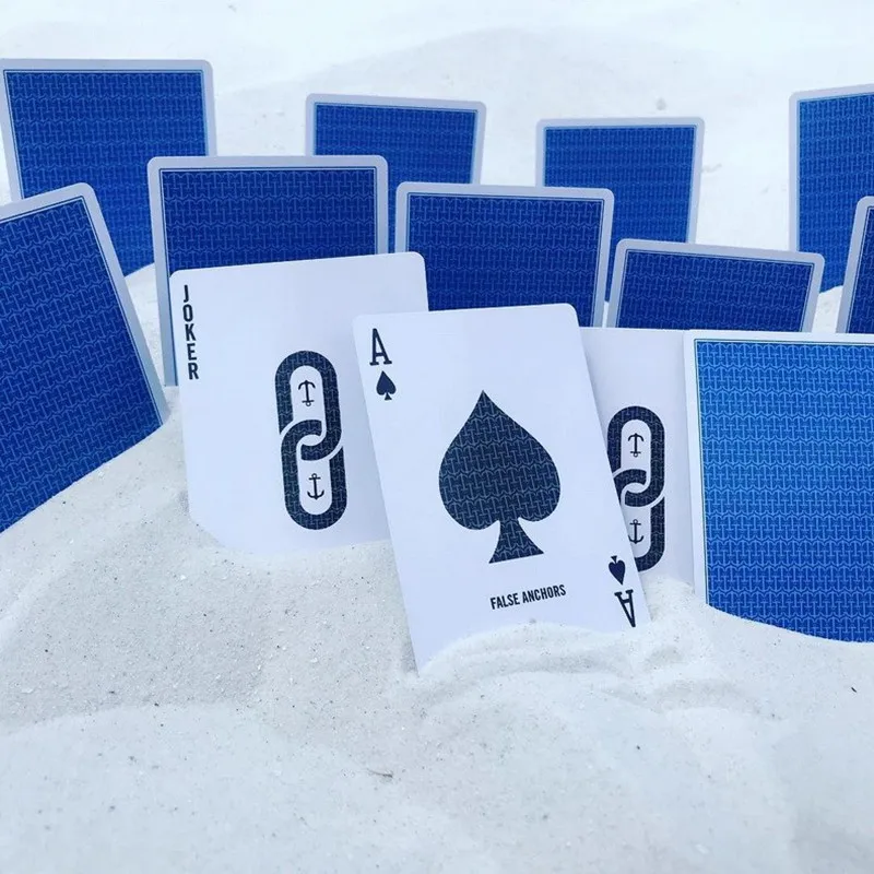 Поддельные анкеры игральные карты Райана Schlutz ограниченное издание Волшебные трюки