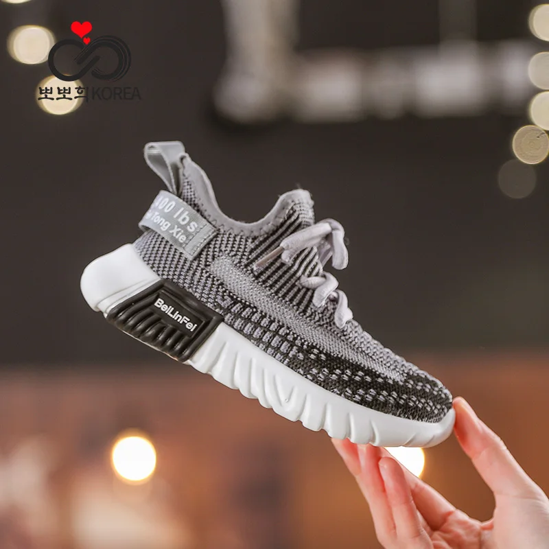 Kids Coconut Sneakers 2020 Spring Children Shoes Soft&ampLight Boys Running Flying Weave Breathable Girls Net | Детская одежда и