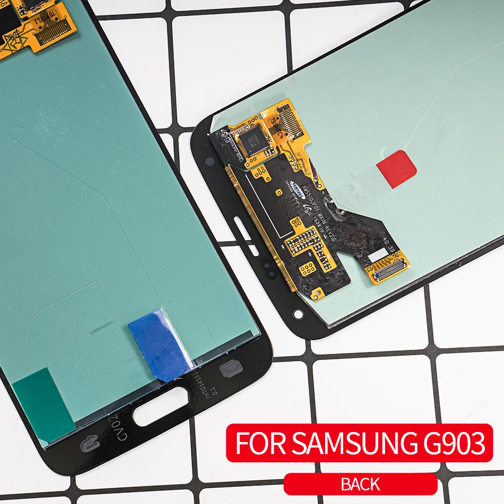 ЖК-дисплей Burn Shadow для Samsung Galaxy S5 NEO сенсорный экран с цифровым преобразователем в