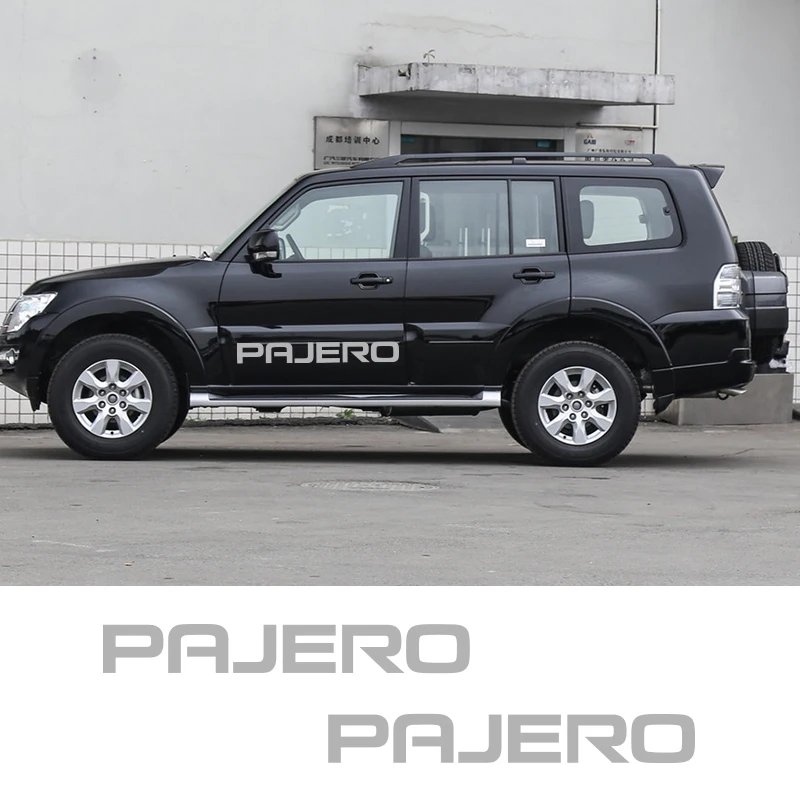 Виниловая наклейка с 2 сторонней графикой для Mitsubishi Pajero полоски автомобильных