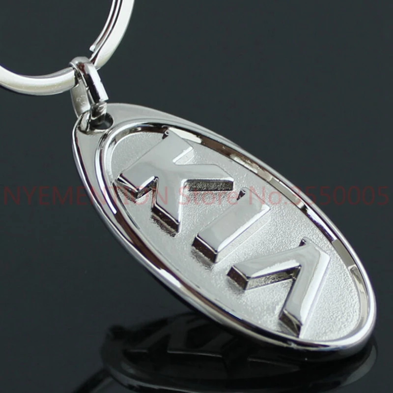 3D Metal Car Logo KIA Keychain Key Chain Keyring For kia Auto Accessories auto car 20pcs | Украшения и аксессуары