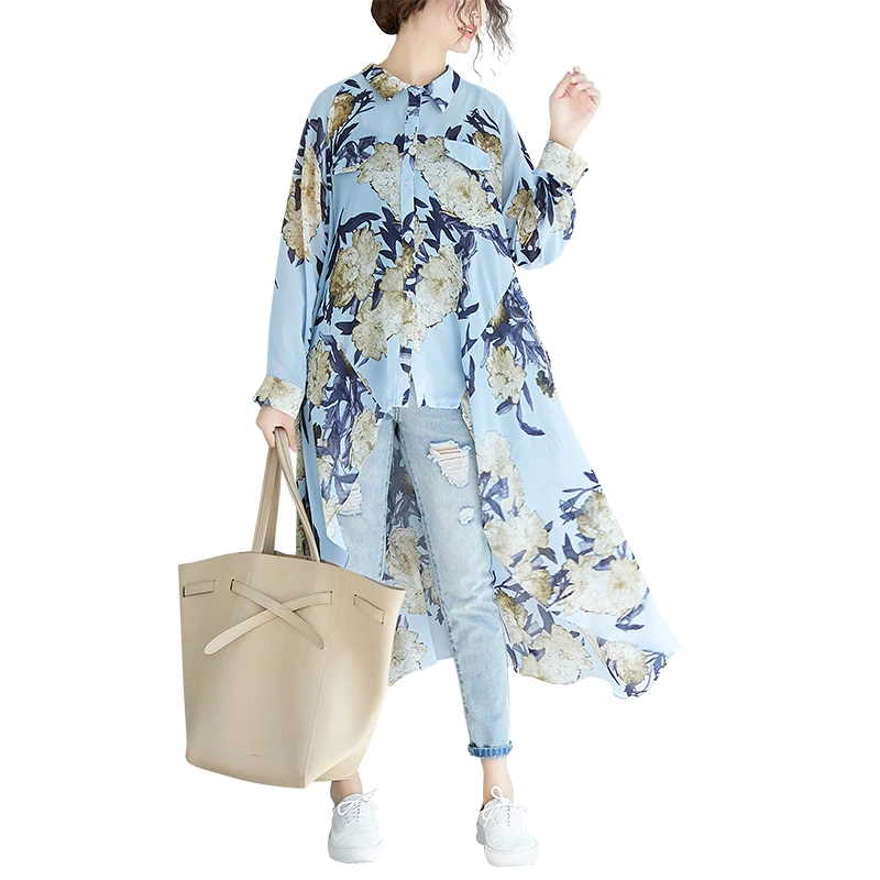 2019 плюс Размеры Для женщин блузка элегантные женские футболки с длинным рукавом