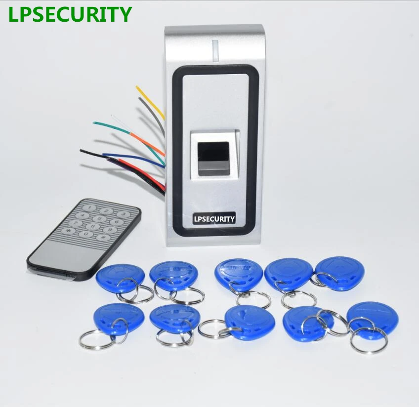 LPSECURITY доступа биометрические отпечатки контроллер RFID считыватель для двери