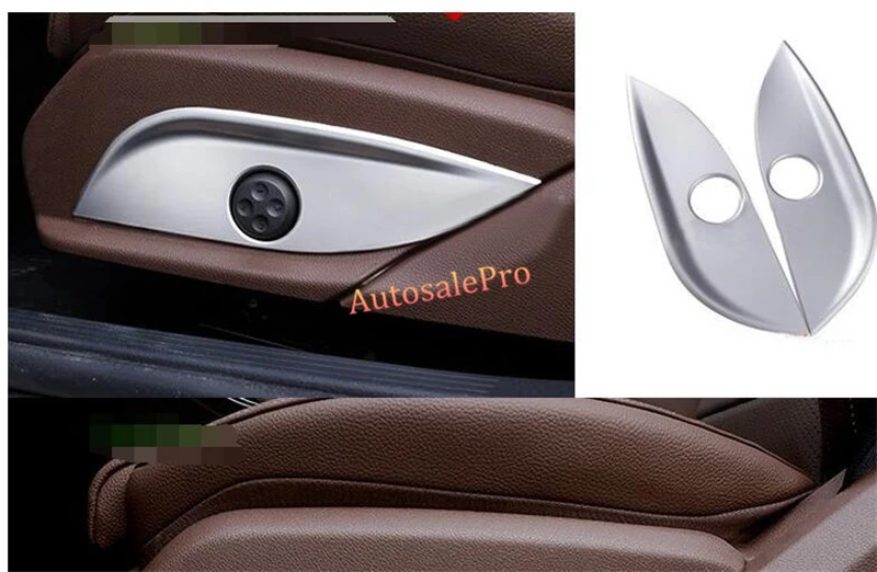 Матовый хром внешняя кнопка регулировки ручки отделка вокруг крышки 2 шт. для