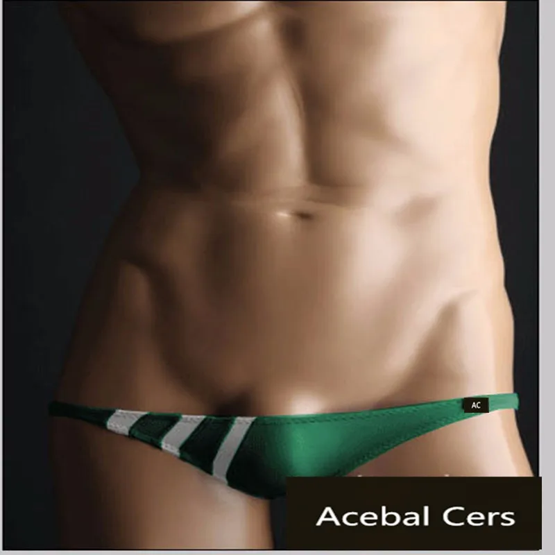 Acebal Cers TM мужское нижнее белье из нейлона контрастного цвета модное Фирменное XXL