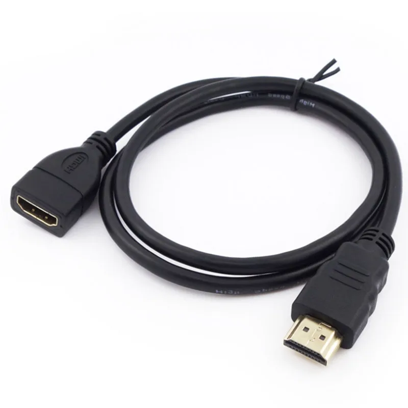 HDMI конвертер Папа мама адаптер удлинитель Кабель Провод линия разъем 1 4 в 1080P для