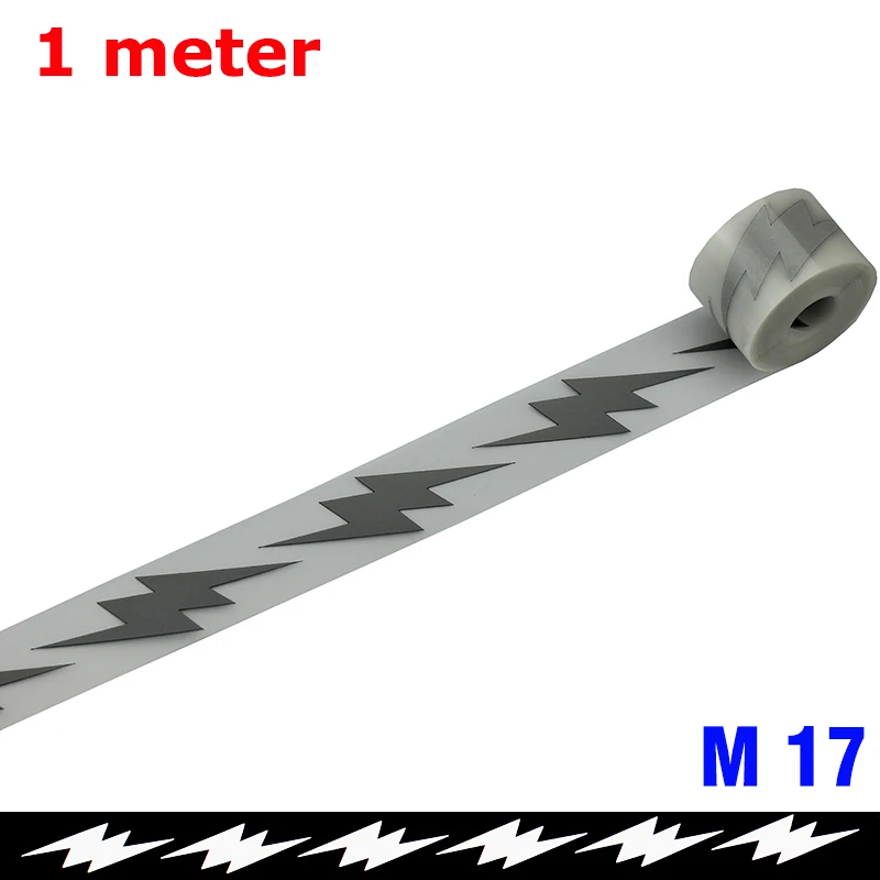 25 мм x 1 м высокая видимость безопасно Серебряная Светоотражающая DIY лента Железная на ткани одежда теплопередача виниловая пленка M17