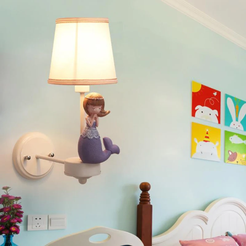 

Novelty Childern's room Cartoon LED wall lamps Art Deco wall sconces decorative living room bedroom TV background LED wall light