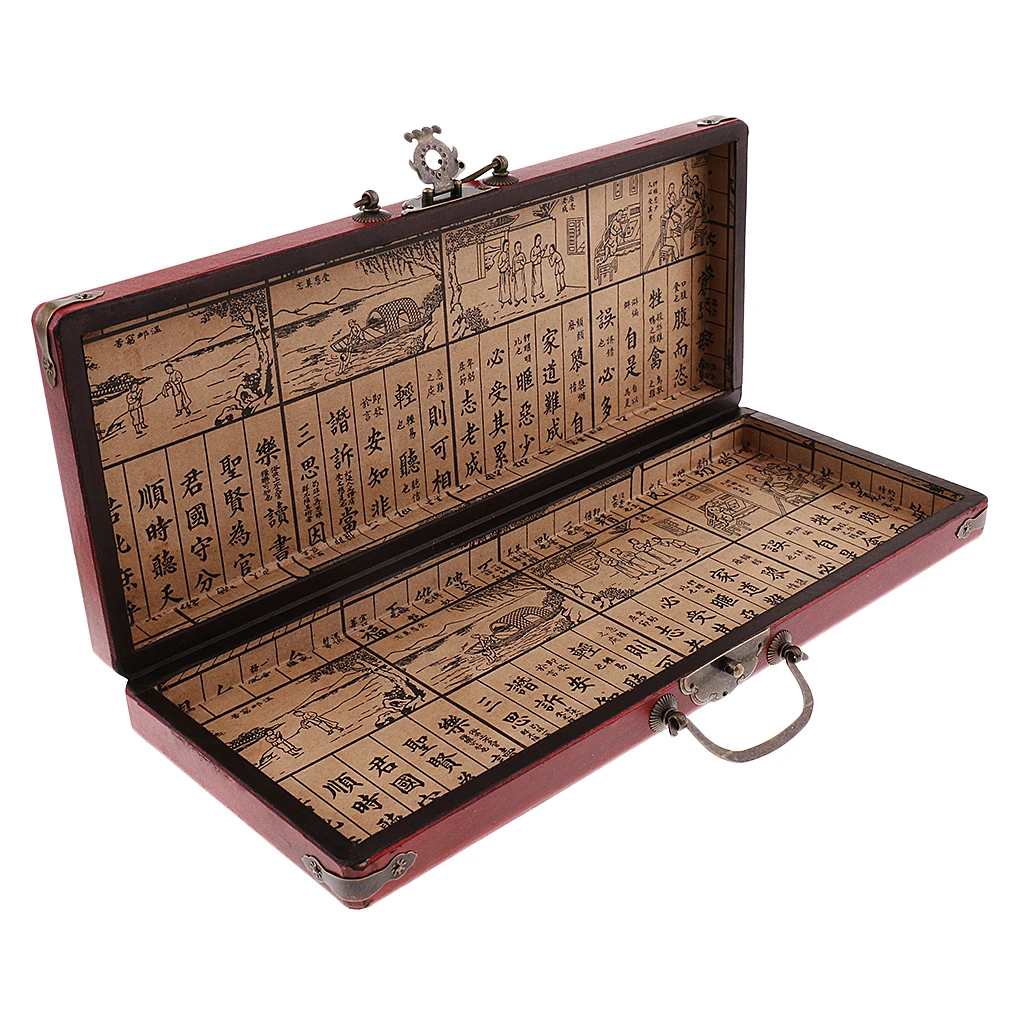 15 колонны старинный китайский деревянный шарик арифметический Абакус с коробкой