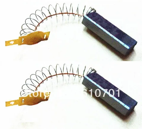 Пружина и проволоки 6,3x11x32 мм, электродвигатель, карбоновые щетки, электроинструмент, 15/64 дюйма x 7/16 дюймов x 1,26 дюйма, для пылесборника LF1, 2 шт.