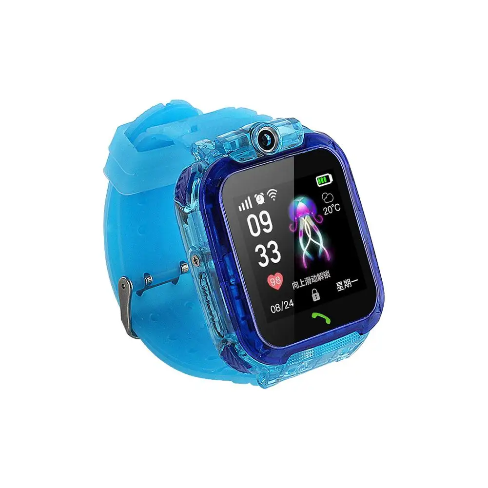 S12 дети телефон Smartwatch с HD экраном IP67 Водонепроницаемый GPS сенсорный экран крутые