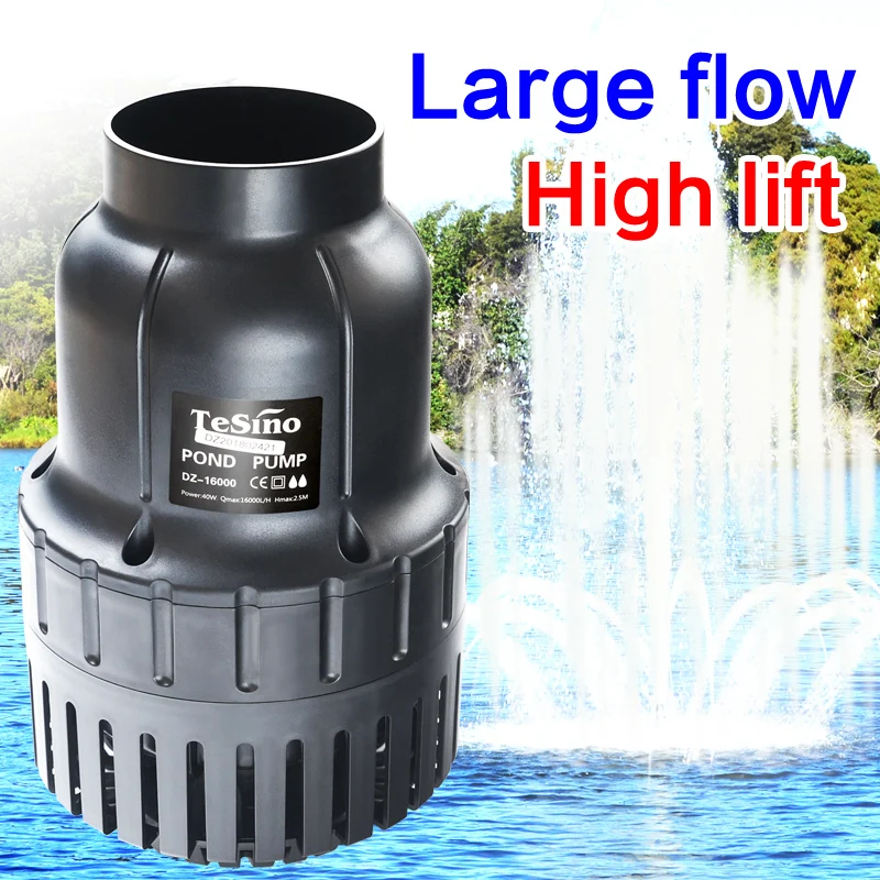 DZ series large flow fishpond pump Power-saving filter circulating wat for outdoor fish pond Fish submersible |