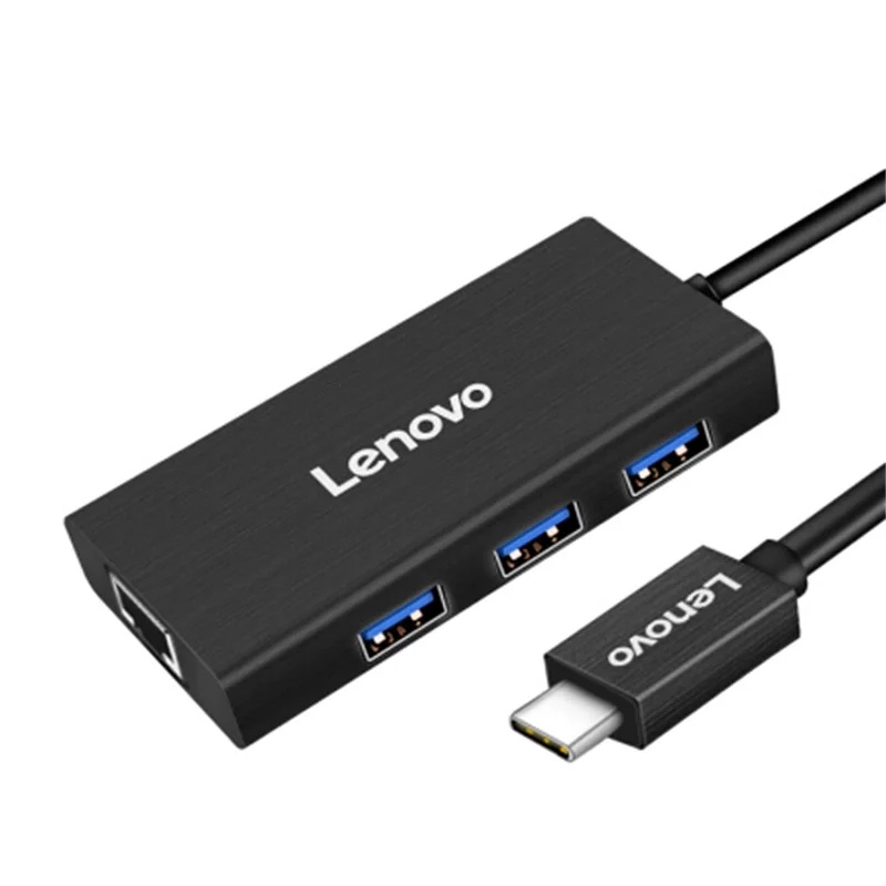 Док станция Lenovo типа c USB3.0 разветвитель с usb на кабель преобразователь порта