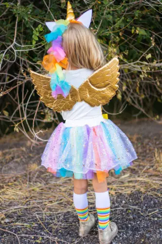 Новинка 2018 трехмерная Радужная футболка с единорогом и детской юбкой наряд для