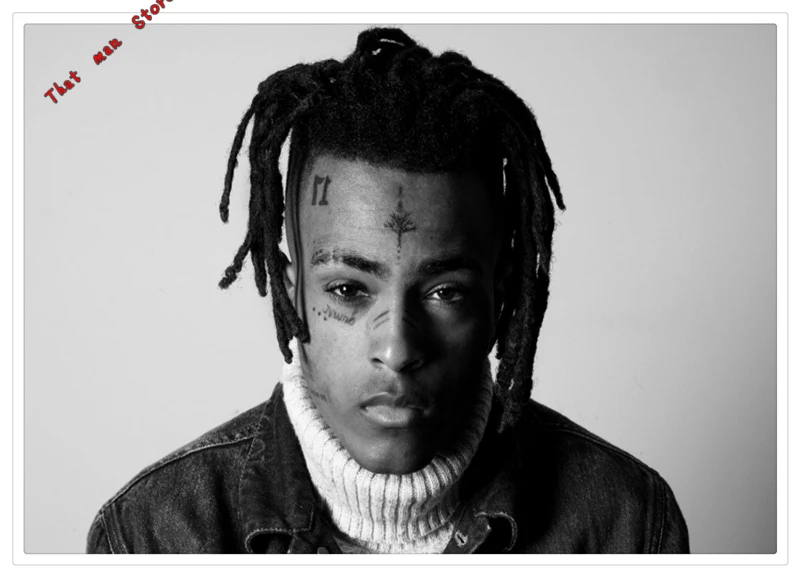 XXXTentacion рэп хип-хоп музыка Звезда Певица художественный плакат белая бумага с покрытием печать живопись для домашнего декора Настенный художественный плакат