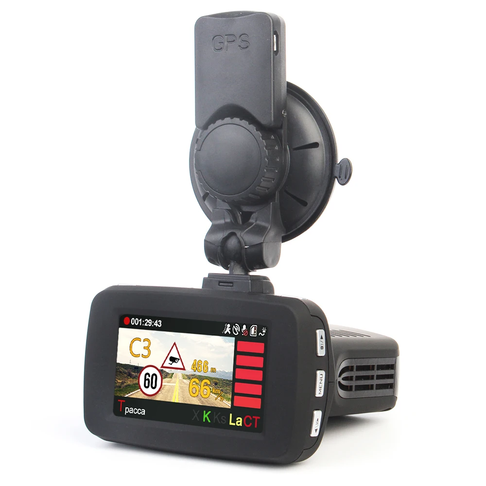 Kailuke Ambarella a7la50 GPS радар автомобилей Камера Видеорегистраторы для Радар detetor DVRs
