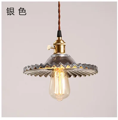 Винтажная Подвесная лампа в стиле лофт старинная стеклянная винтажная Эдисона