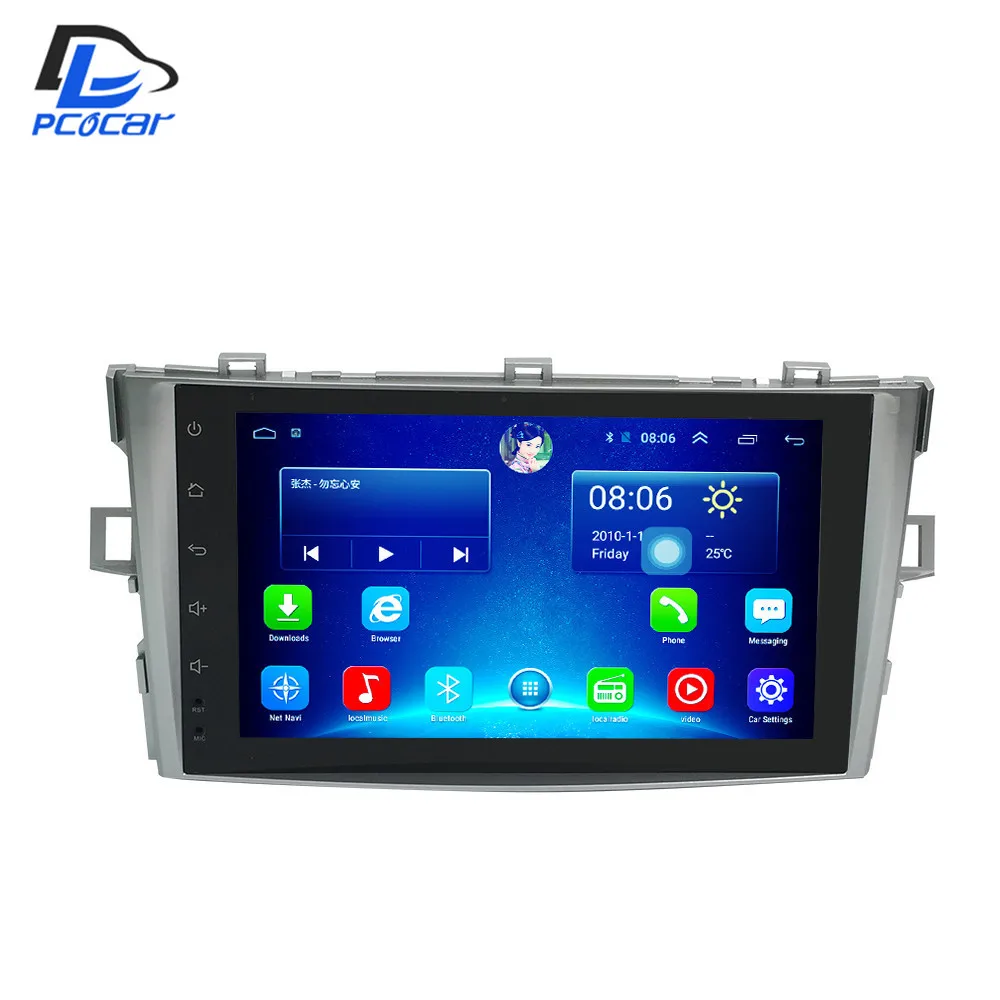 32G rom android 6 0 Автомобильный gps мультимедийный видео радио плеер в тире для Toyota Avensis