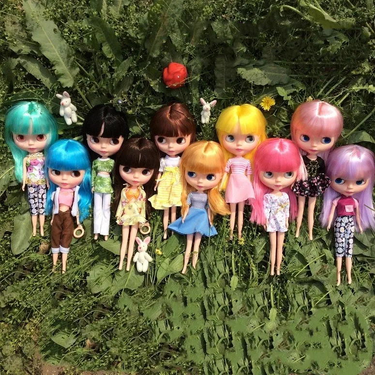 Шарнирная кукла Blyth и платье DIY 1/6 модные куклы детские игрушки для девочек|Куклы| |