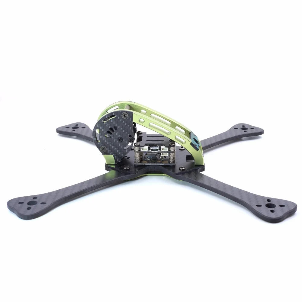 GEPRC GEP LX5 Puma 7075 аэрокосмический алюминий FPV гоночный прицеп зеленая версия три