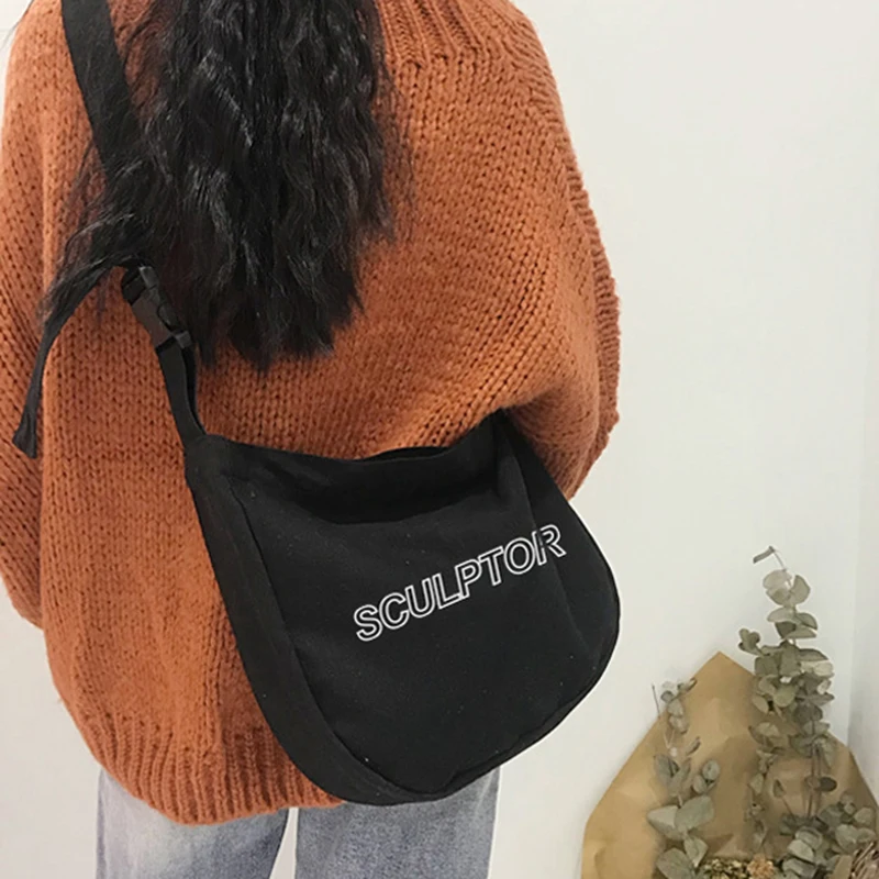 Повседневная Хлопковая Сумка через плечо повседневная холщовая мягкая сумка 2021