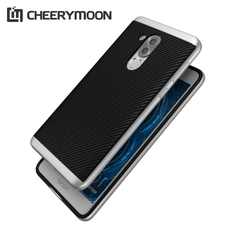 Cheerymoon антидетонационных для Huawei Honor 6x6x5.5 &quotГибридный ТПУ силиконовый + PC Dual Слои
