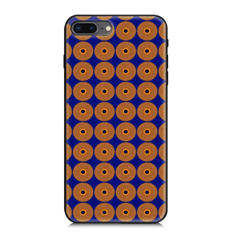 iPhone XS Max Африканский Анкара печать iPhone 7/iPhone 8 телефон воск чехол может быть настроен фото силиконовый чехол для телефона - Цвет: iPhone XS Max
