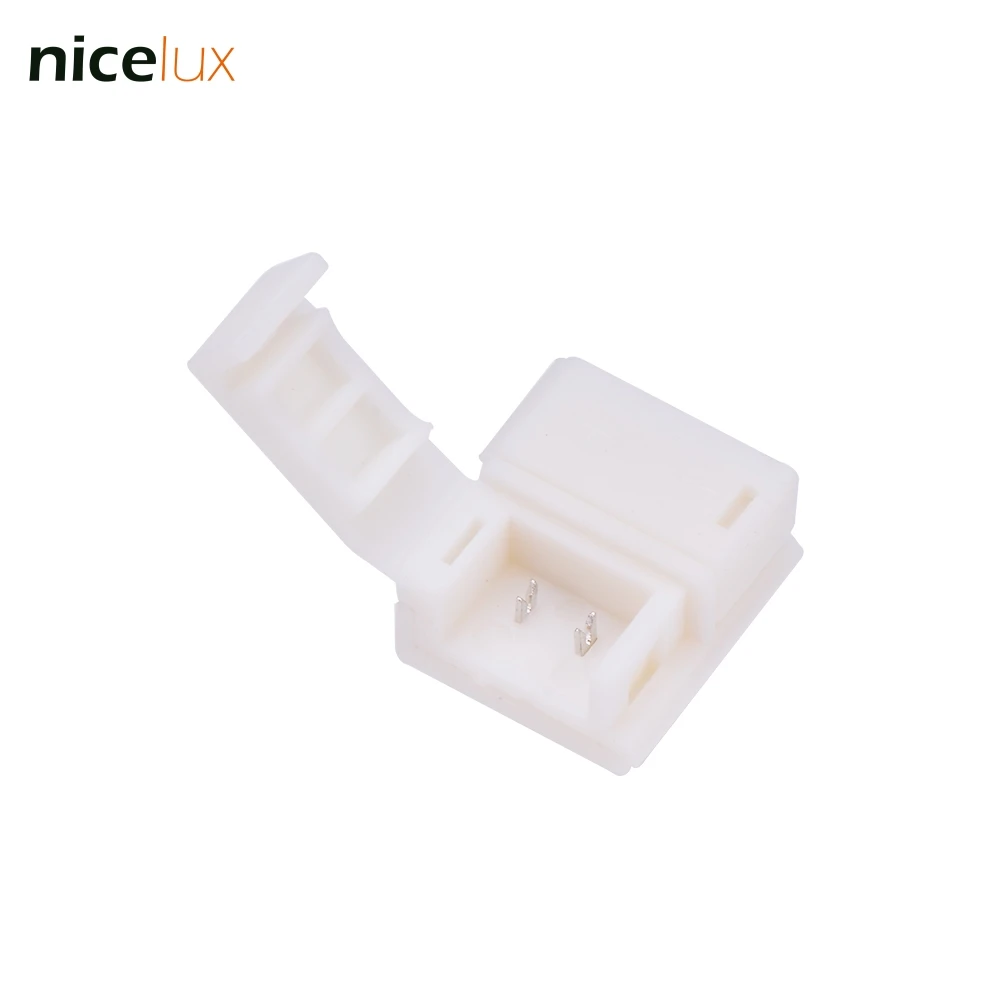 5 шт./лот 2 контактный разъем для 8 мм PCB 3528 3014 IP65/54 Водонепроницаемая SMD одноцветная Светодиодная лента