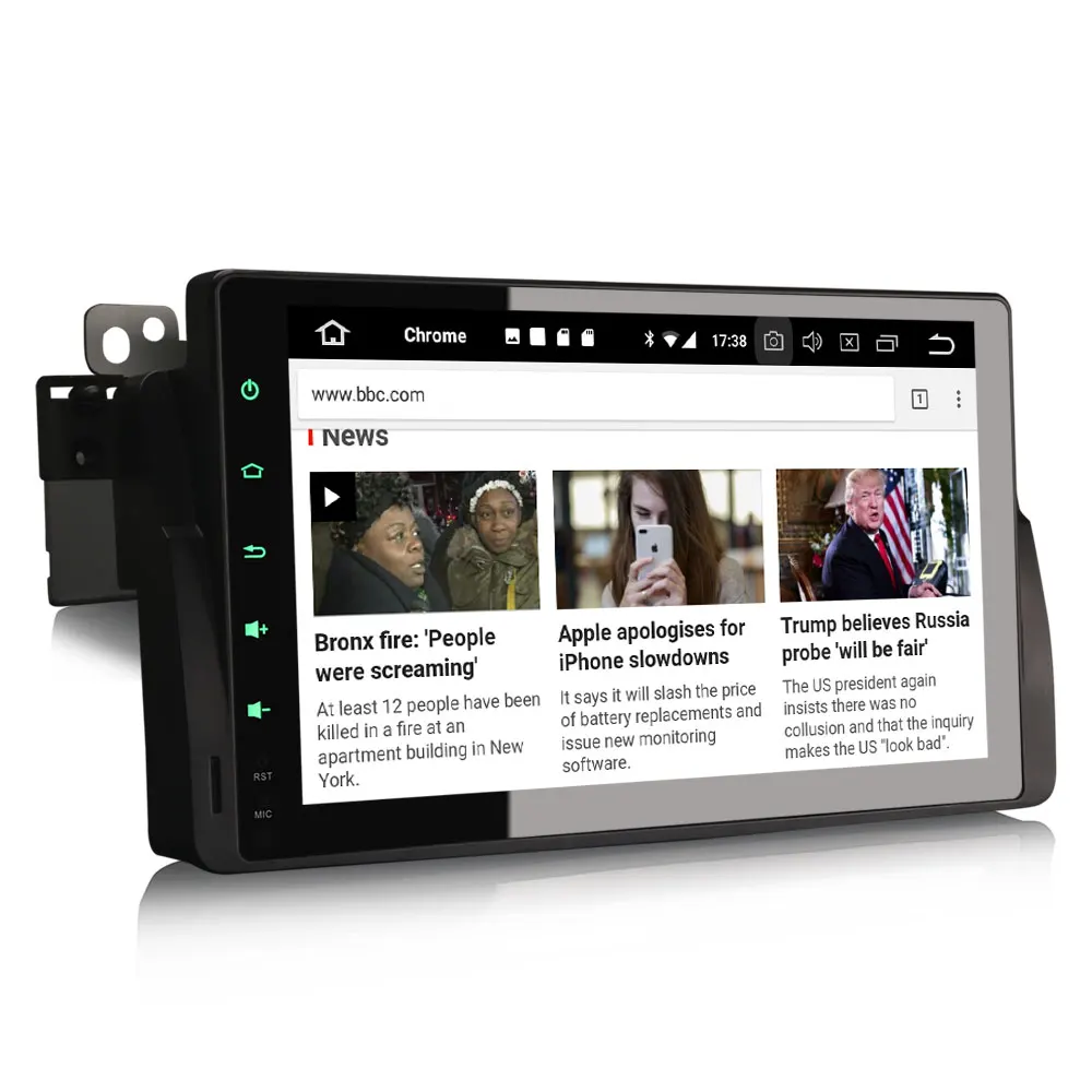 Erisin ES3996B Авто 9 'Ƈ Din Android 8 1 Автомобильный DVD плеер для BMW 3 серии E46 M3 Rover75 мг gps