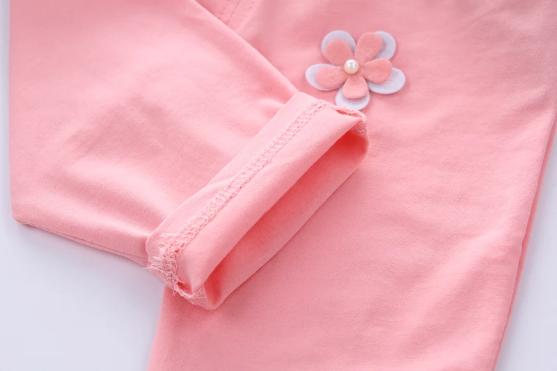 DIIMUU/1 предмет Детские брюки для маленьких девочек Милые хлопковые средней длины с