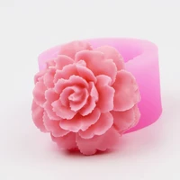 sugar craft cake decoration fondant mold 3d flower silicone molds for soap making diy handmade craft soap mold
