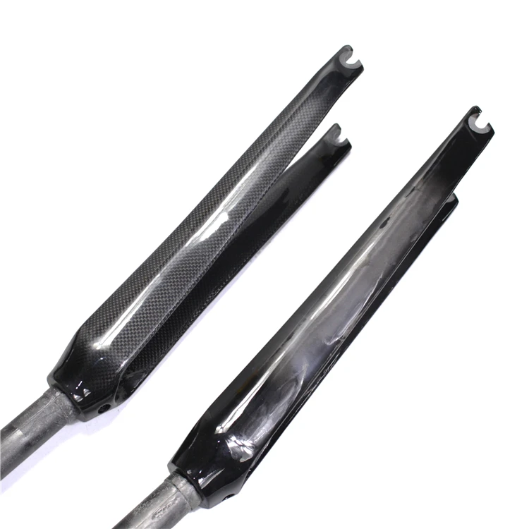 EC90 700C карбоновые дорожные вилки 1-1/8 ультра-светильник велосипедные передние 3K/UD