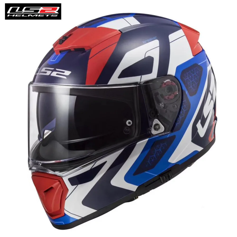 LS2 FF390 выключатель полный лицо мотоциклетный шлем для гонок Casco Kask Шлемы Шлем