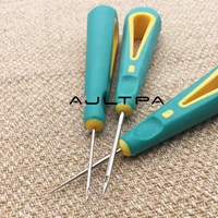 100pcs leathercraft needle tool kit leather craft sewing supplies manual repair tool canvas leather sewing shoes h4421
