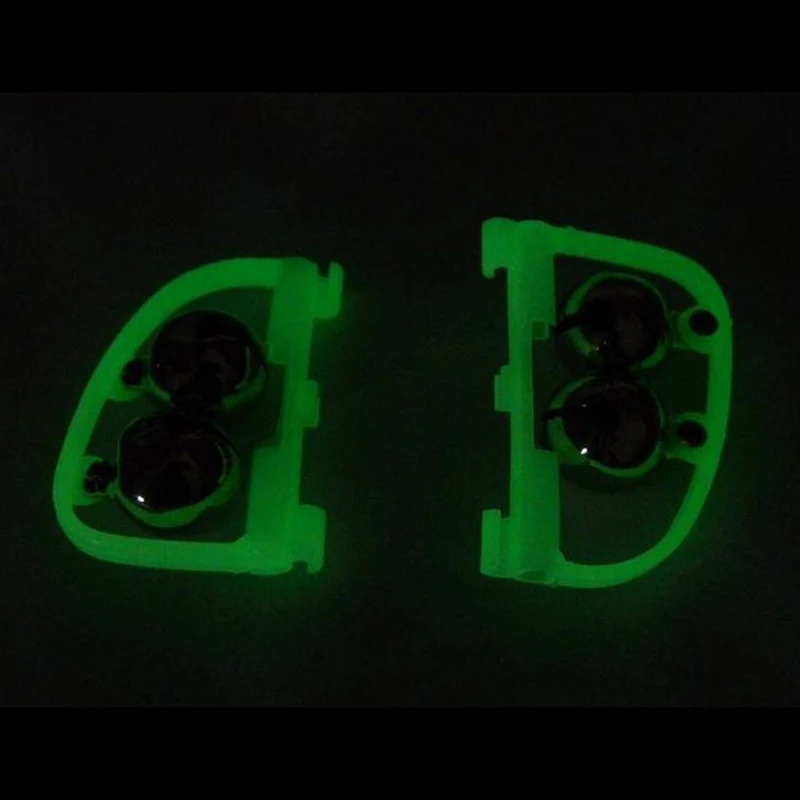 10 шт./лот светящийся морской Фидер для рыбалки рыболовный колокольчик с двумя