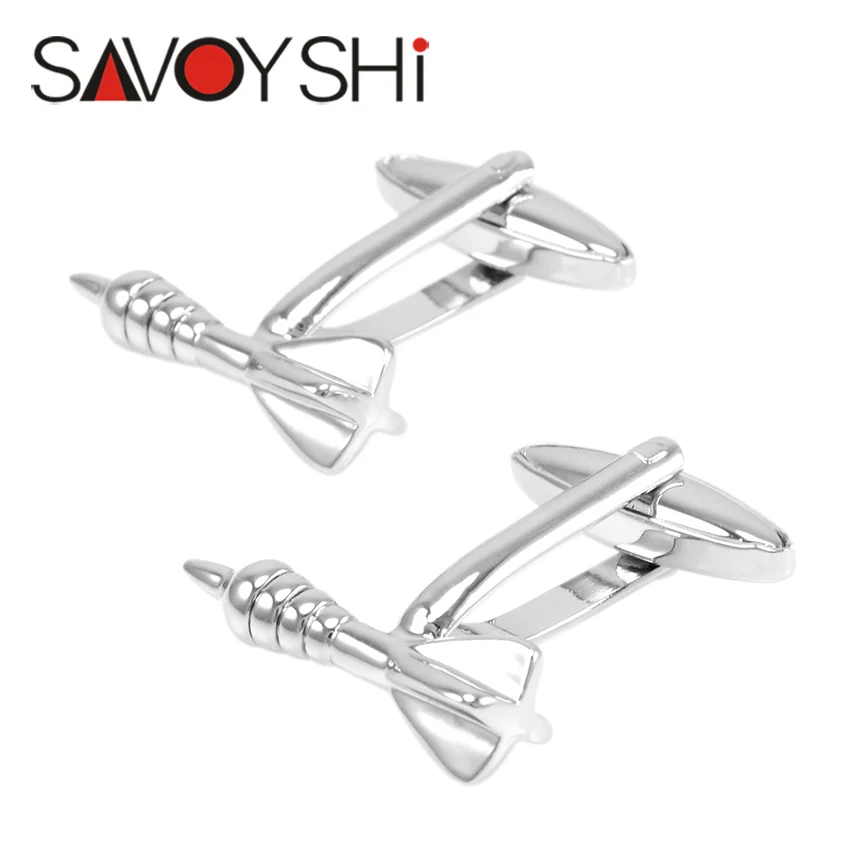 Запонки SAVOYSHI для мужской рубашки с бесплатной гравировкой высококачественные