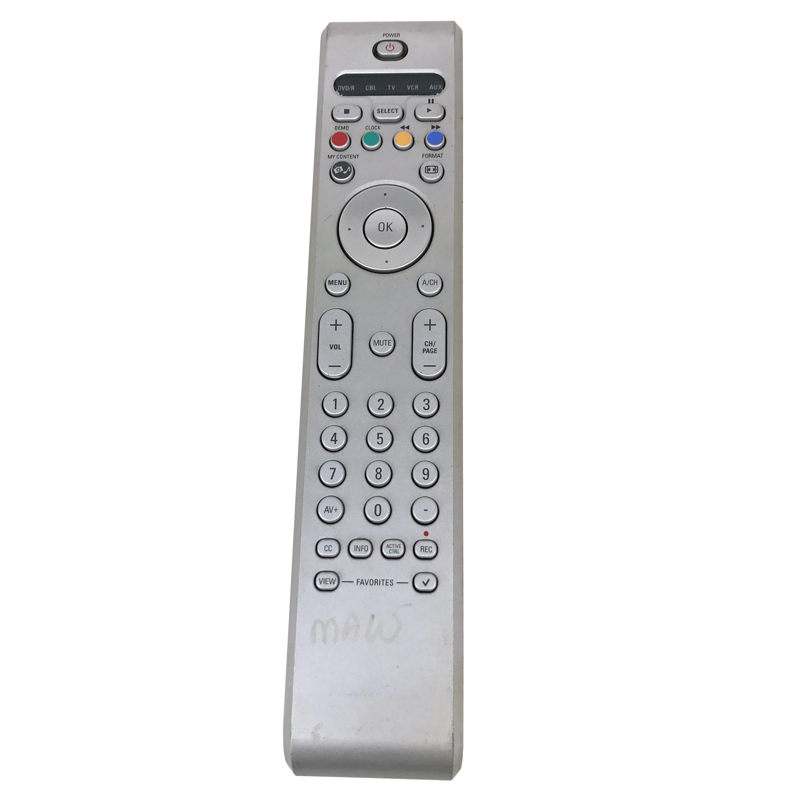 Б/у пульт дистанционного управления RC4346-01B для Philips tv VCR