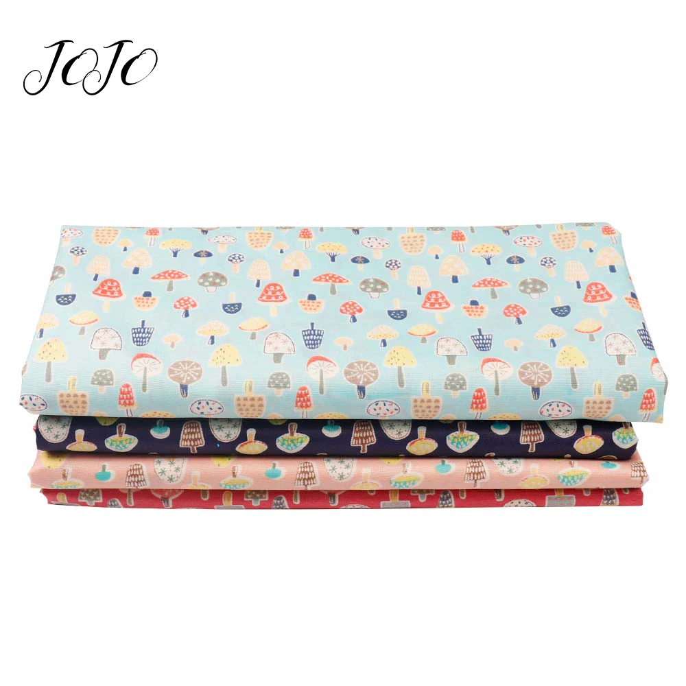 JOJO BOWS 45*135cm Velvet Fabric Soft Colored Mushroom Sheet For Needlework The Cloth Home Textile Garment Sewing Material | Дом и сад