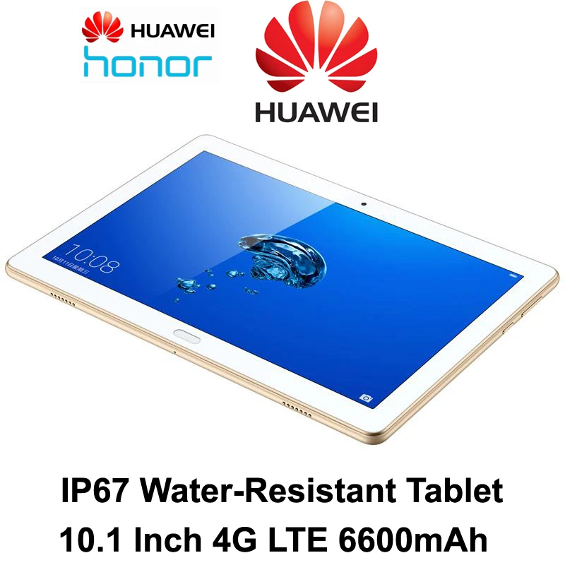 IP67 водостойкий Планшет HUAWEI Honor WaterPlay поддержка 4G Wifi 10 1 дюйма Восьмиядерный