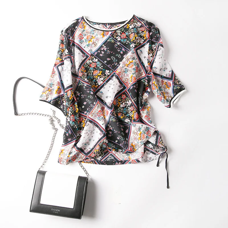 Новинка Европейский стиль круглый воротник черно-белый бриллиант качественная